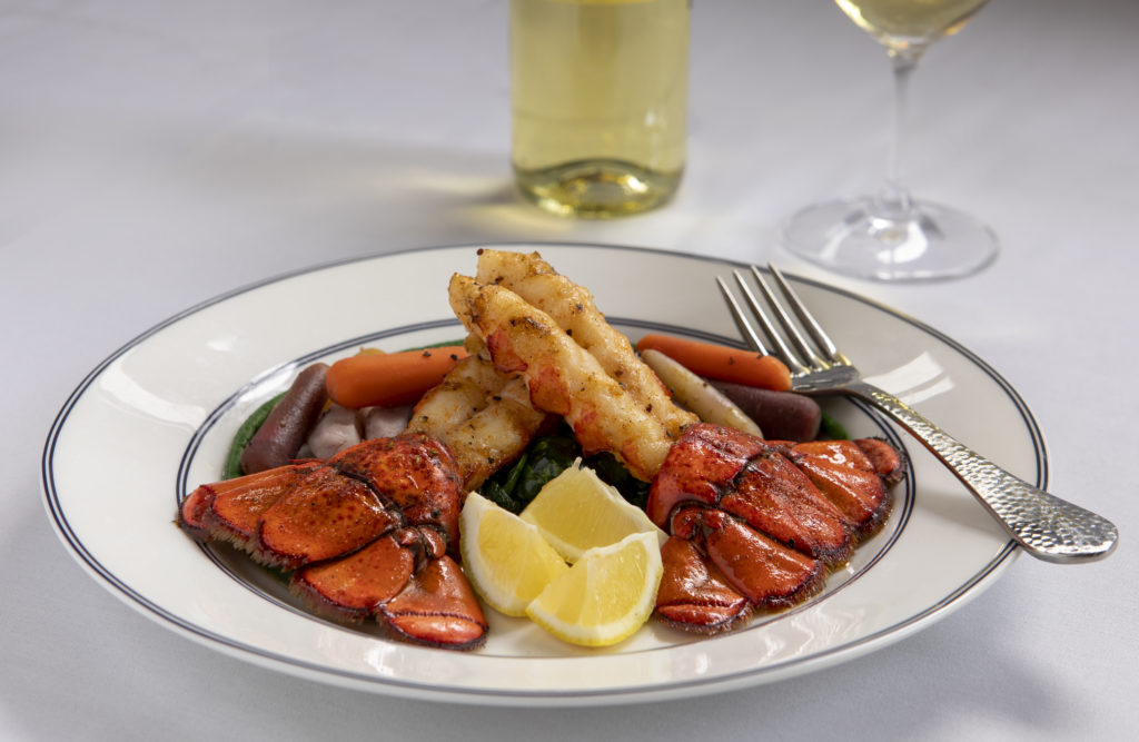 Food from the Catalina Dining Room at Ventana Canyon