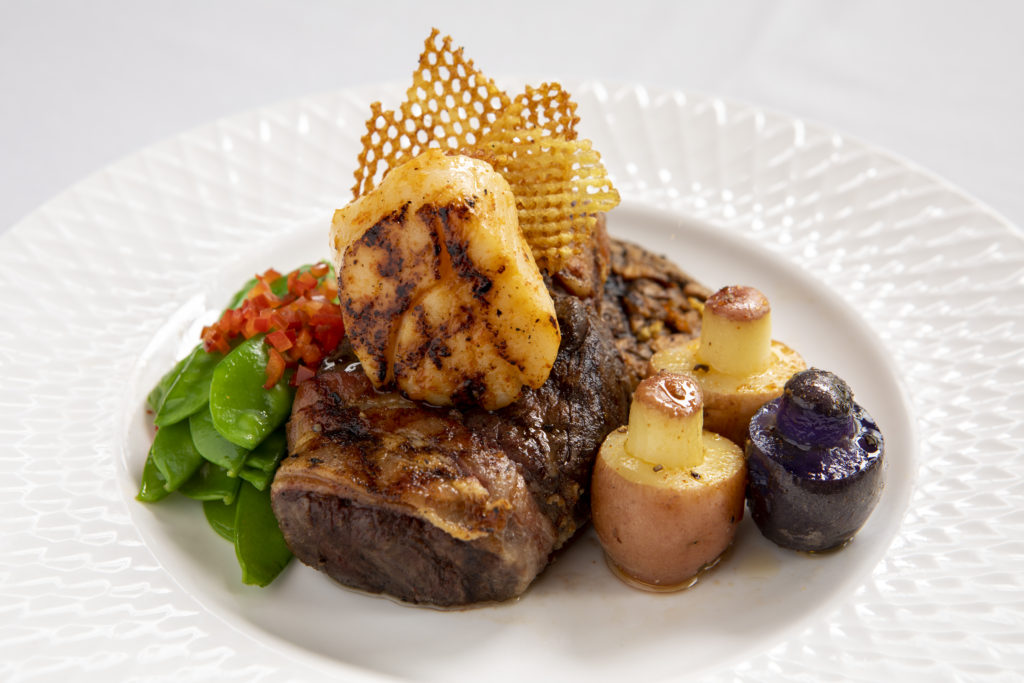 Food from the Catalina Dining Room at Ventana Canyon