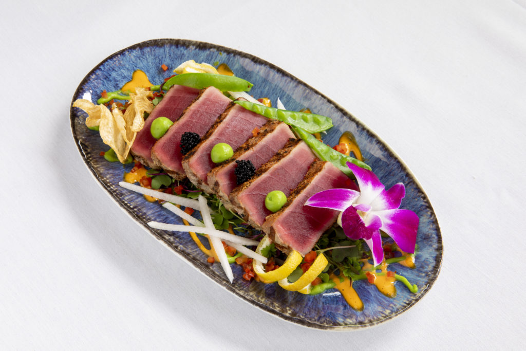 Food from the Catalina Dining Room at Ventana Canyon