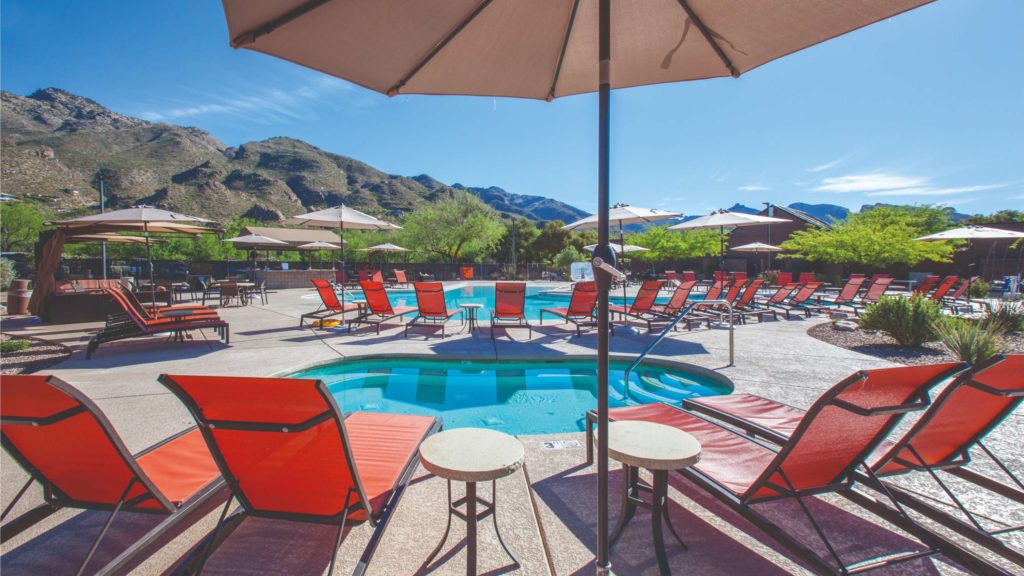 Pool Side at Ventana Canyon 