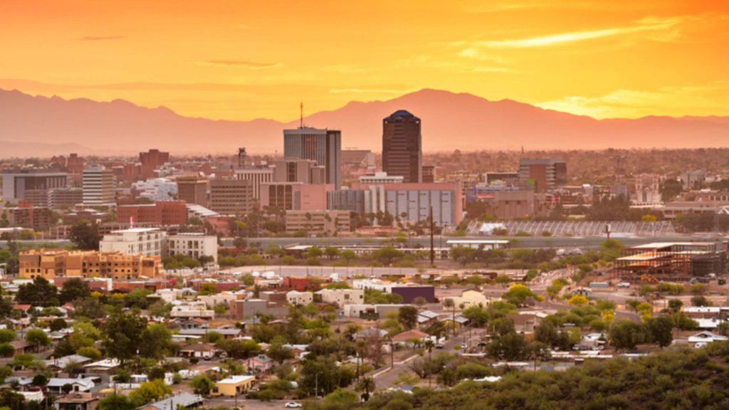 Distant View of Tucson