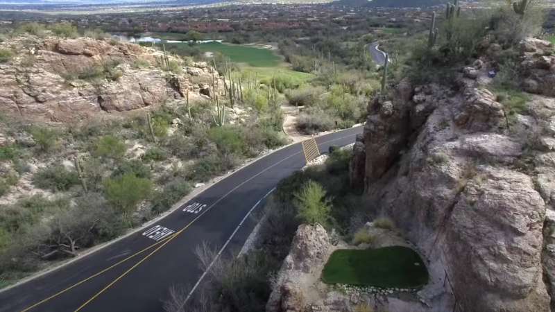 Ventana Canyon Golf Hole 4 - Mountain Course