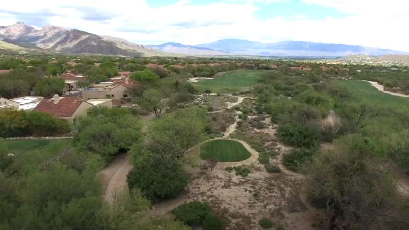 Ventana Canyon Golf Hole 11 - Mountain Course