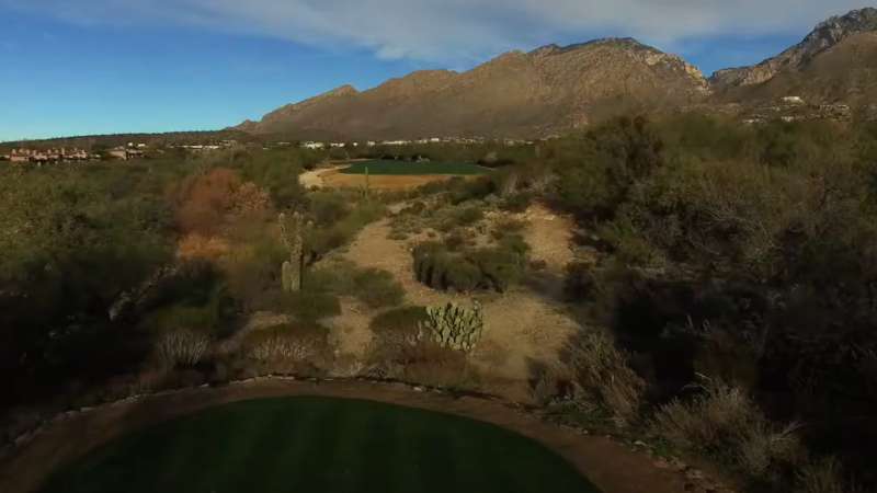 Ventana Canyon Golf Hole 12 - Mountain Course